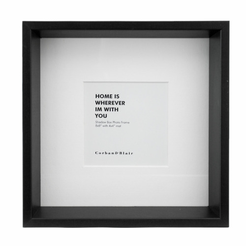 Corban & Blair 4 x 4" Wooden Shadow Box Photo Frame Temple & ster